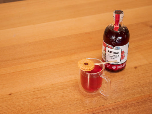 Hot Raspberry Apple Pie Punch