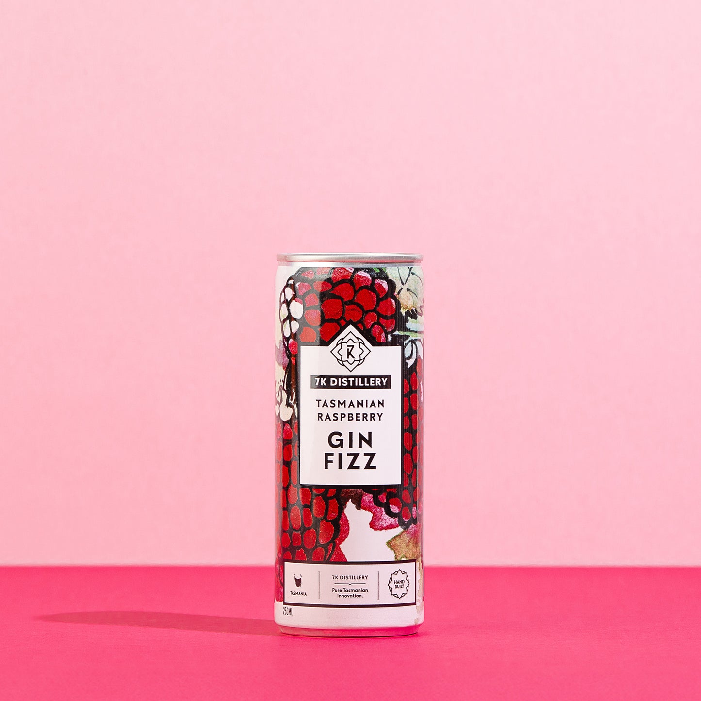 Tasmanian Raspberry Gin Fizz - 7kdistillery