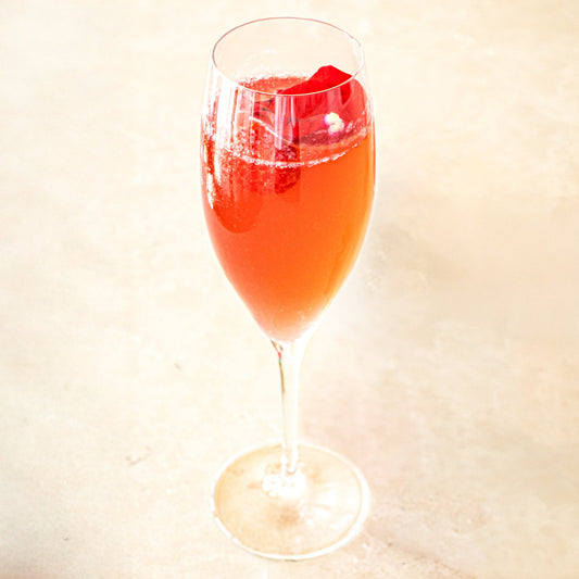 Raspberry Rose Fizz