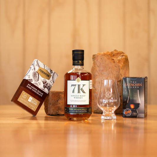 7KD - Solera - Whisky, Chocolate & Glass Gift Set